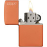 Zippo Classic 231ZL — матовая оранжевая
