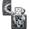 Зажигалка ZIPPO SKULL CLOCK 29854