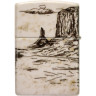 Zippo Western Design 48518 — белая матовая