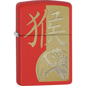 Зажигалка Zippo Classic 28955, красная матовая