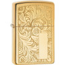 Zippo Venetian 352B — золотая зажигалка